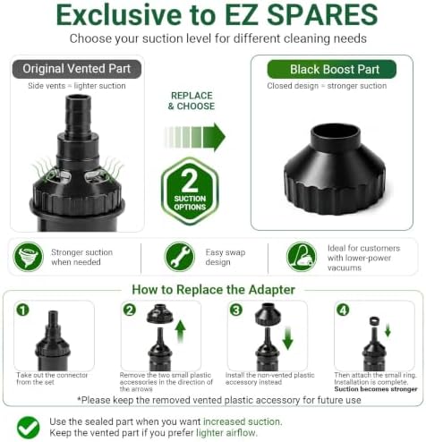 EZ SPARES 1-1/4" Micro Crevice Kit, Keyboard Car Vent Tools - Image 6