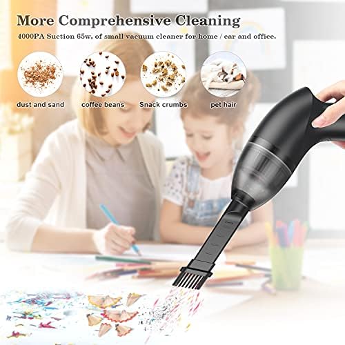 Mini Vacuum Cleaner-Rechargeable, Desk Vacuum Cleaner - Image 2