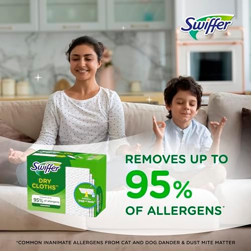 Swiffer Sweep + Mop, Dry Pads Refill, Floor Cleaner - Image 5