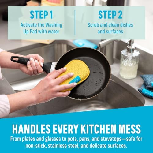 E-Cloth Washing Up Scrub Pad Sponge - Image 2