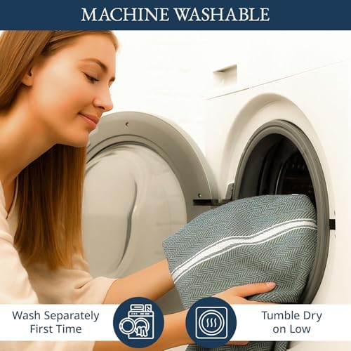 LANE LINEN 100% Cotton Dish Towels Absorbent Lint-Free 12 Pack - Image 6