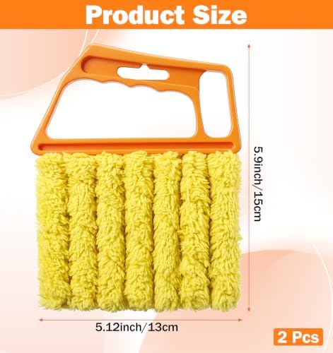2 Pcs Blind Cleaner Tool, 7 Finger Blind Duster - Image 2