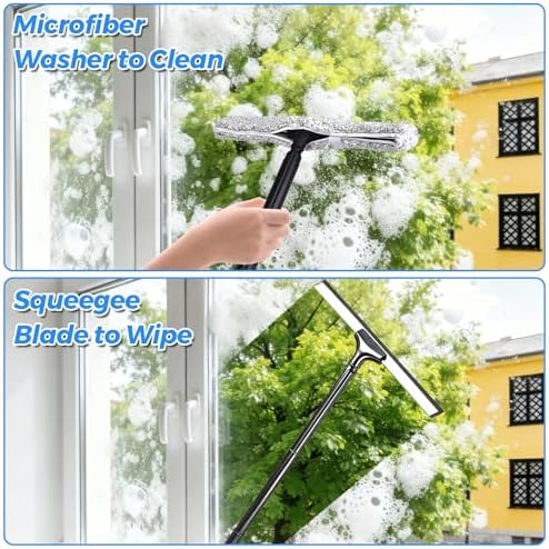 Tiiyee 2 in 1 Window Squeegee - Image 2