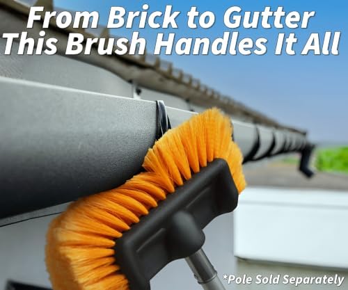 Hard Bristle Deck Scrub Brush Heavy Duty - Image 4
