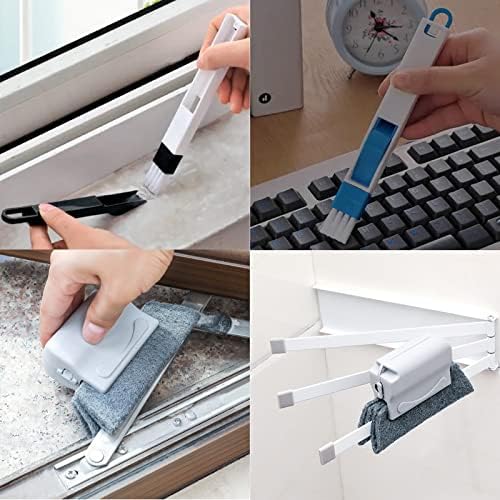 Magic Window Track Cleaner, Window Groove Cleaning Brush Tools Set - Image 3