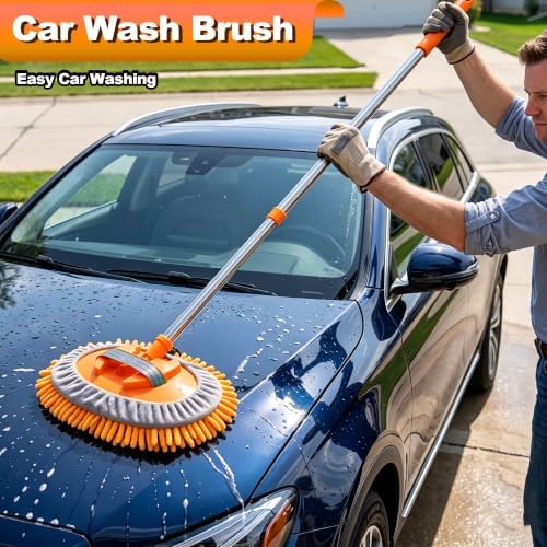60" Car Wash Brush Kit - Image 3