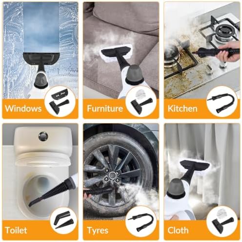 Handheld Steam Cleaner, Pressurized Hot Steam - Image 2
