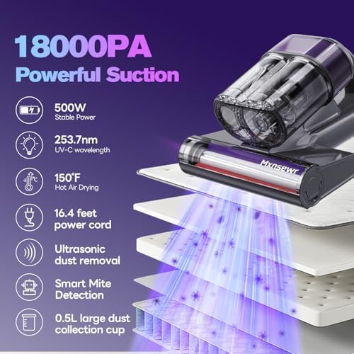 Mattress Vacuum Cleaner, Bed Vacuum - Image 2