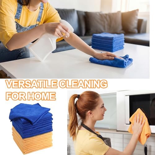 Nuenen Car Microfiber Clean Cloths, 16 x 16 Inch - Image 6