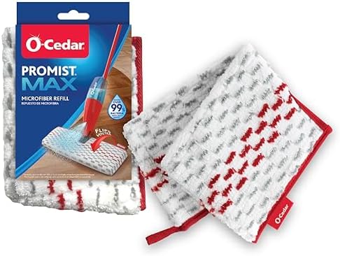 O-Cedar ProMist MAX Spray Mop Head Replacement | Machine Washable | Reusable | by Unknown