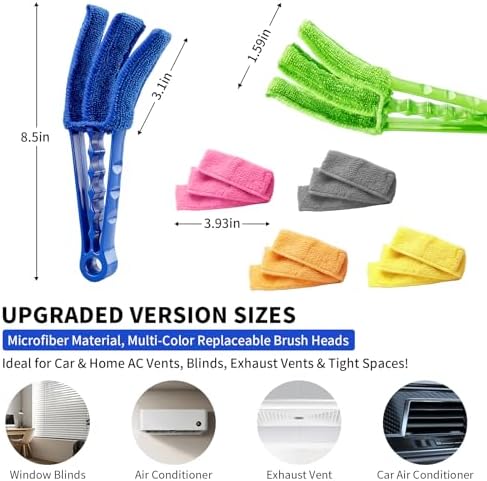 2 Pack Window Blind Cleaner Duster Brush - Image 2