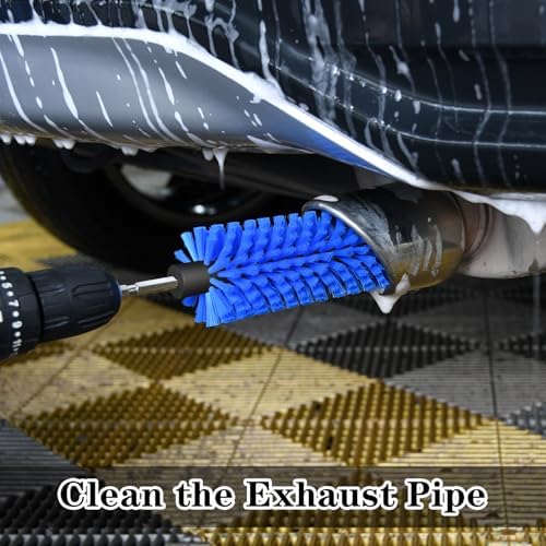 1 Pack Drill Brush for Car Wheel and Bottle - Image 5