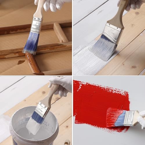 Bates Angle Paint Brushes, 6 Pack - Image 6
