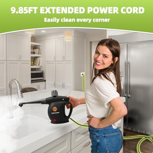 Handheld Steam Cleaner, Pressurized Multi-Surface Steam Shot - Image 2