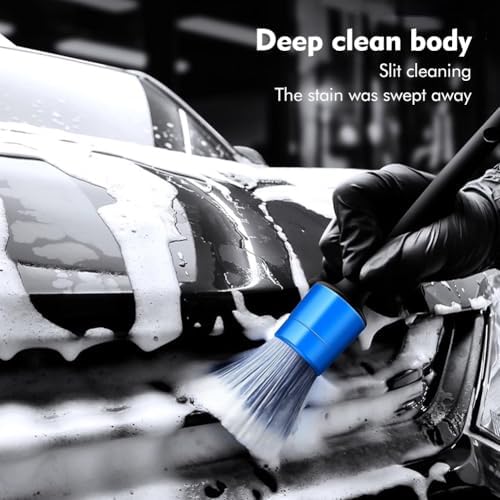 5pcs Different Size Car Detailing Brushes, Soft Non-Scratch Car Interior - Image 5