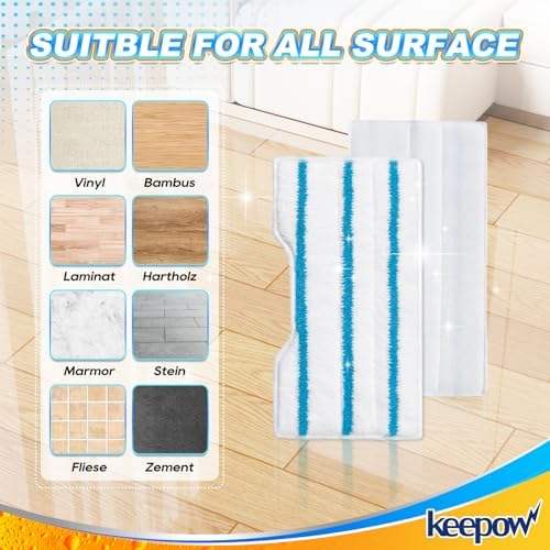 KEEPOW Replacement Mop Pads Refills Compatible - Image 5