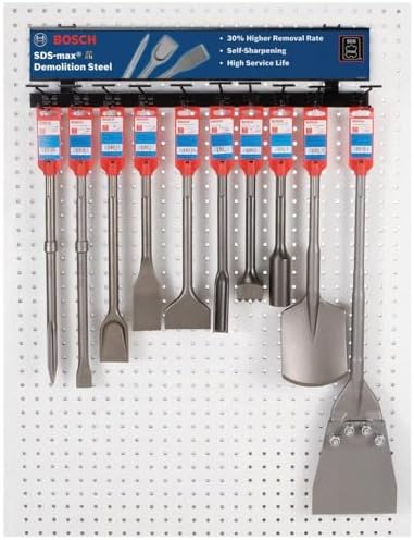 BOSCH 2 in. x 12 in. SDS-max Tile Chisel Hammer Steel HS1915 - Image 4