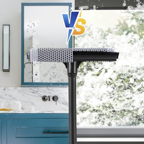 15.9" Window Squeegee for Car, 2 in 1 Window Cleaner - Image 6