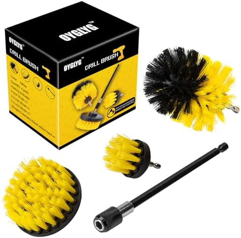 Drill Brush Attachment Set by OYGLYGDrillBrushAttachmentSet%EF%BC%8CElectricMulti-PurposeScrubber