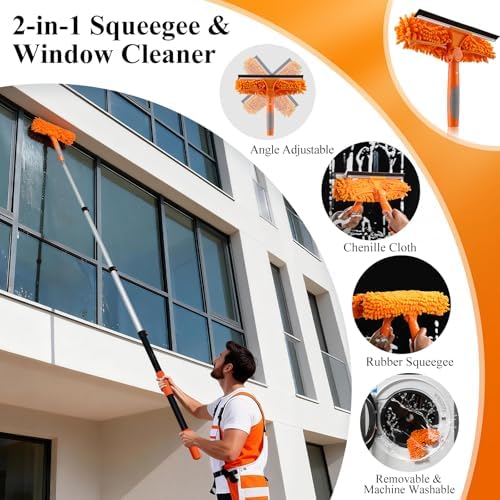 20ft High Reach Window Squeegee - Image 2