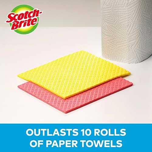 Scotch-Brite Sponge Cloth – 6-Pack, Reusable and Washable, Highly Absorbent - Image 2