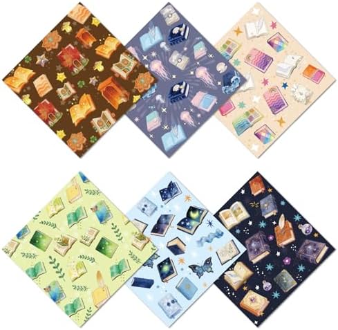 CREATCABIN 6Pcs Glasses Cleaning Cloth Book Microfiber Cleaning Cloths Suede by CREATCABIN