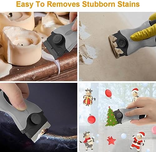 Ainiv Razor Blade Scraper, 2-in-1 Multifunctional Scraper Tool - Image 7