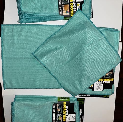 Multi-Purpose Microfiber Cleaning Cloths, 12x12 Inch, 10 Pack, - Image 6
