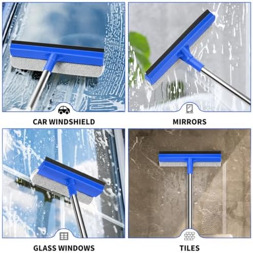 Professional Window Squeegee, 2 in 1 Squeegee Window Cleaner - Image 4