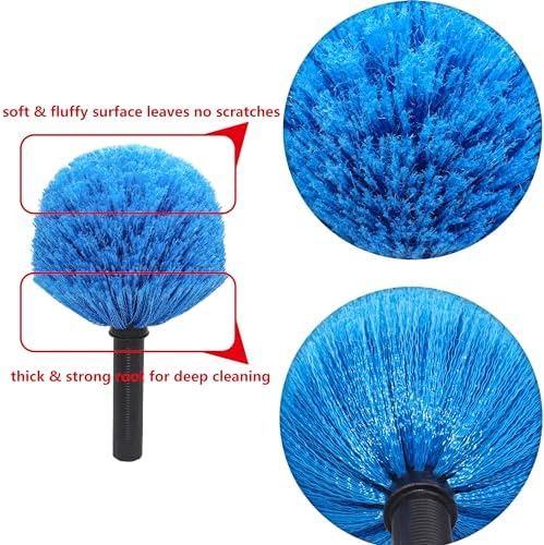 EaseYourDay Cobweb Duster Head Spider Web Brush, Fits 3/4" Screw-On Thread - Image 3
