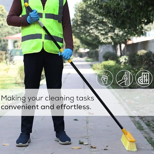 KLEEN HANDLER 61" Metal Extendable Mop/Broom Handle - Image 7