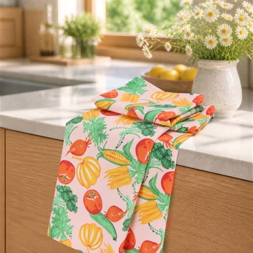 Flour Sack Kitchen Towels 2 Pack, 18x26 Inch by Unknown