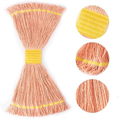 Matthew Cleaning 12Pcs 5'' Headband White&Orange&Green 24Oz Commercial String - Image 6
