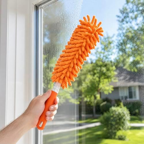 Microfiber Duster for Cleaning, Washable Duster, Car Duster Interior, Feather - Image 7