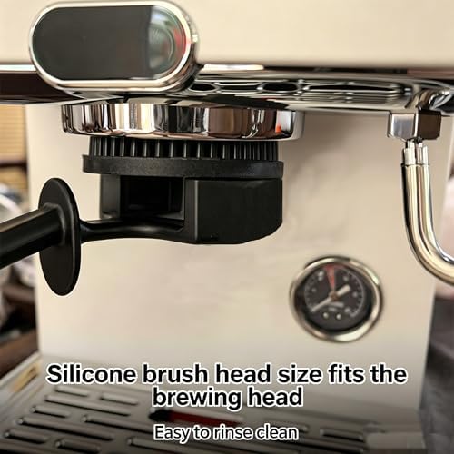 58mm Espresso Machine Group Replaceable Brush Head, Silicone Cleaning Brush - Image 6
