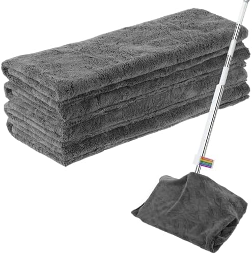 4 Pcs Extra Large Microfiber Cleaning Cloth, Lint and Streak Free by CODOHI