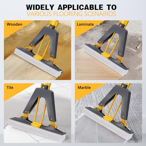 Masthome PVA Sponge Mops for Floor Cleaning - Image 6