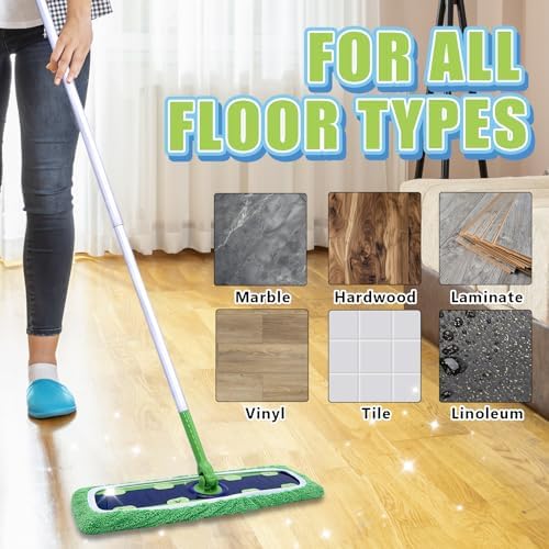 8 Pack XL Microfiber Mop Pads Compatible - Image 5