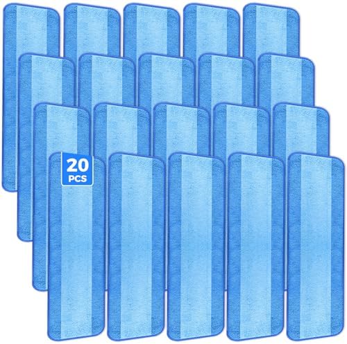 20-Pack 18 Inch Microfiber Mop Pads Compatible by wlich