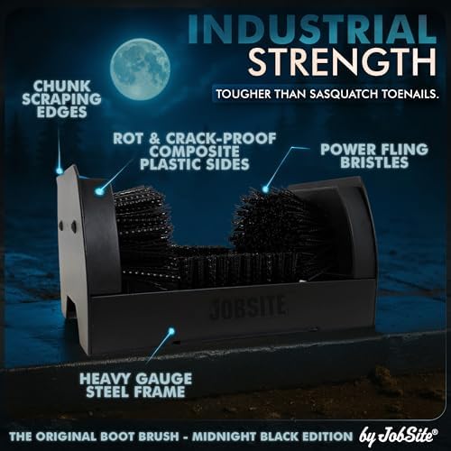 JobSite Midnight Black Boot Scrubber - Image 2