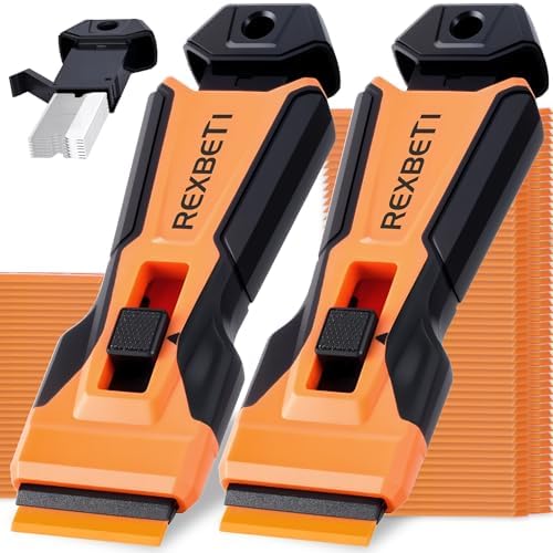 REXBETI Razor Blade Scraper Tool, Glass Stovetop Scraper by REXBETI
