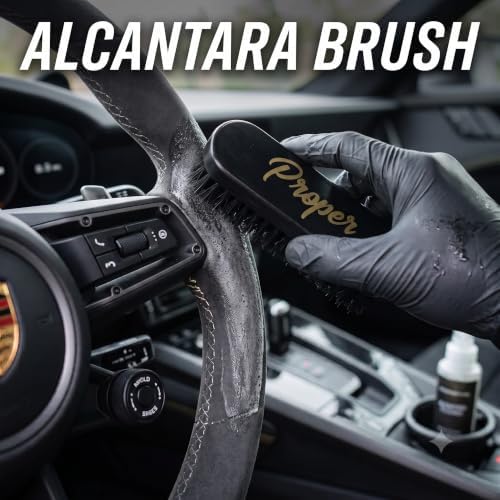 Leather and Alcantara Brush Set - Image 4
