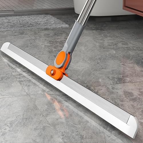 Shower Squeegee with Long Handle, Floor Extendable Squeegee Commercial Scrubber - Image 2