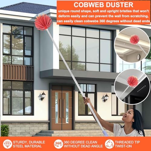 Cobweb Duster with Extension Pole - Image 7