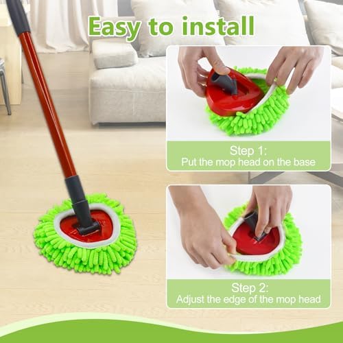 Mop Heads Replacements, Mop Replace Heads Compatible - Image 5