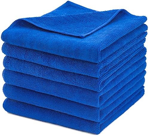 CARCAREZ Premium Microfiber Detailing Towels, 340 GSM Lint Free Car Buffing by CARCAREZ