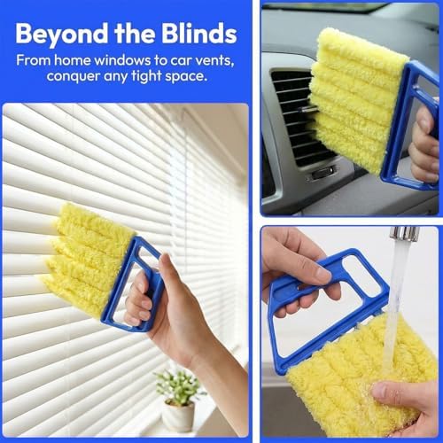 4PCS Car Blind Cleaner Duster Tool - Image 7
