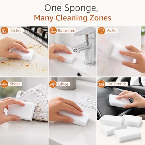 50 Pack Melamine Cleaning Sponges - Image 5