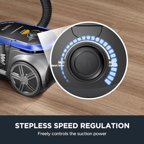 Eureka Canister Vacuum Cleaner, Household Vacuum - Image 6