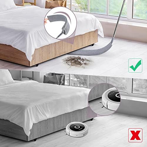 Retractable Gap Dust Cleaner, 3 Microfiber Cloths, 30-100 Inch Handle - Image 5